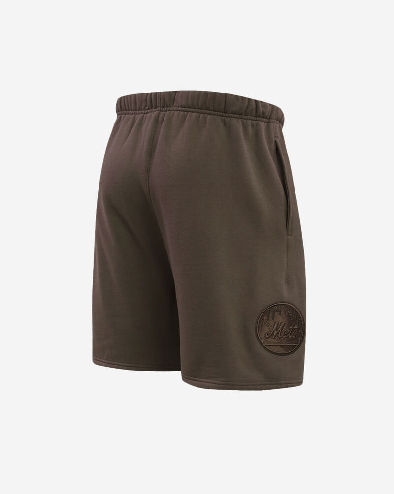 PRO STANDARD New York Mets Neutral Fleece Short LNM3311669-DKT Brown 3