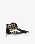 Grade School Sk8-Hi Flocked Leopard