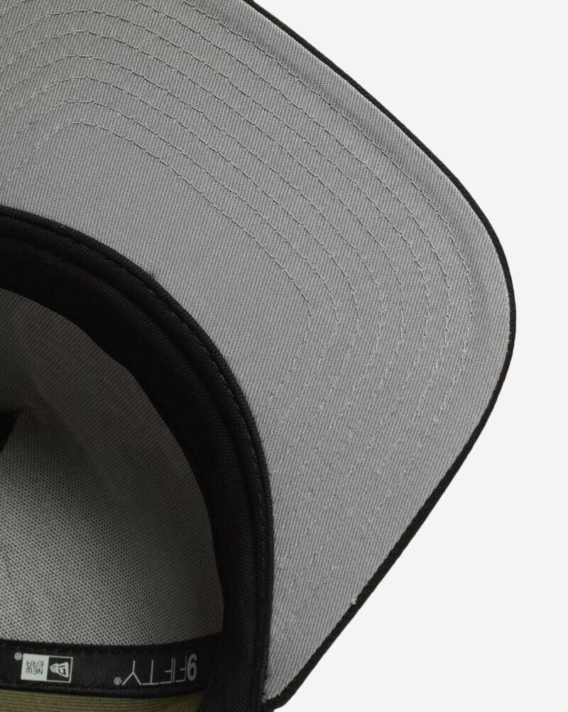 New Era 9Fifty Los Angeles Lakers Green Bark A-Frame Snapback Hat 70948667 Green 4