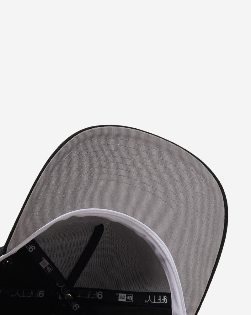 New Era 9Fifty New York Knicks Chainstitch Snapback Hat 60727446 Black 4