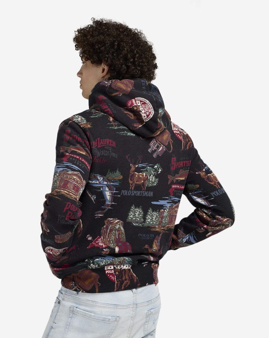 Shop Polo Ralph Lauren Polo Sportsman Fleece Hoodie 710980790001