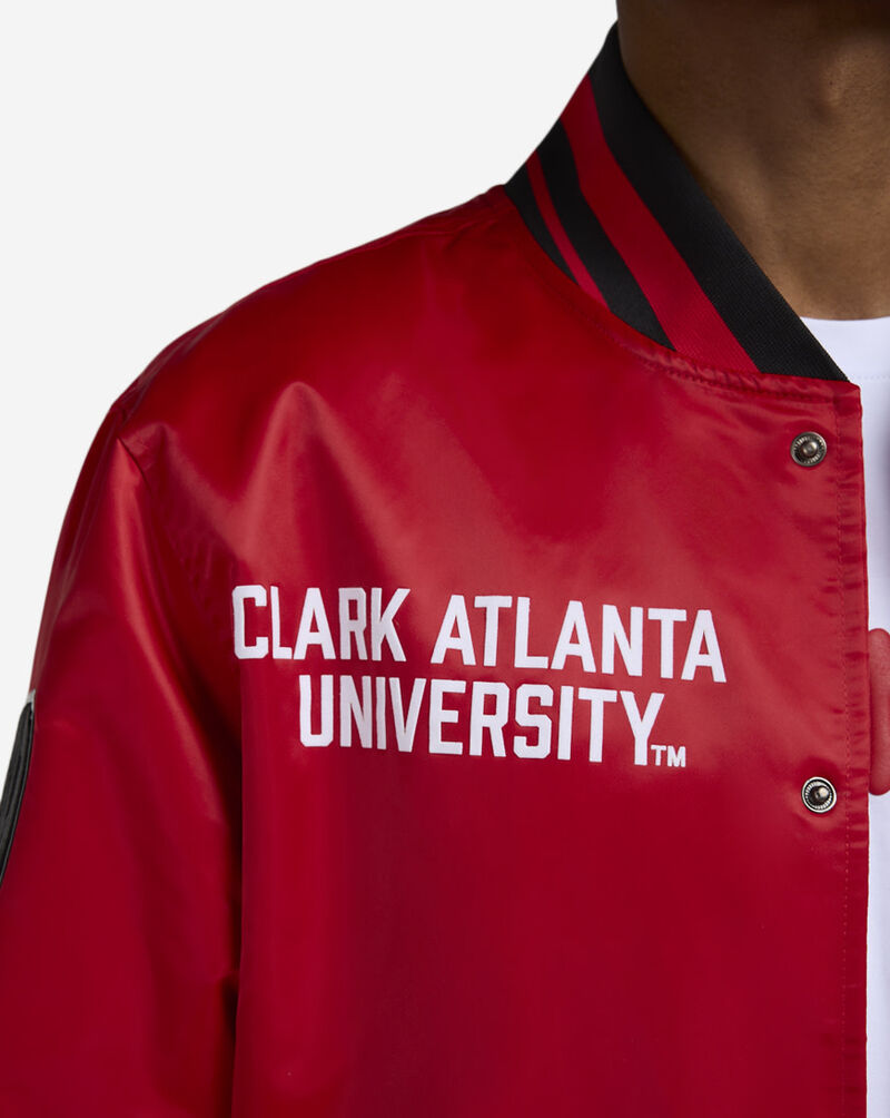 PRO STANDARD Clark Atlanta University Hoco Satin Jacket CCK671822-RBK Red 3