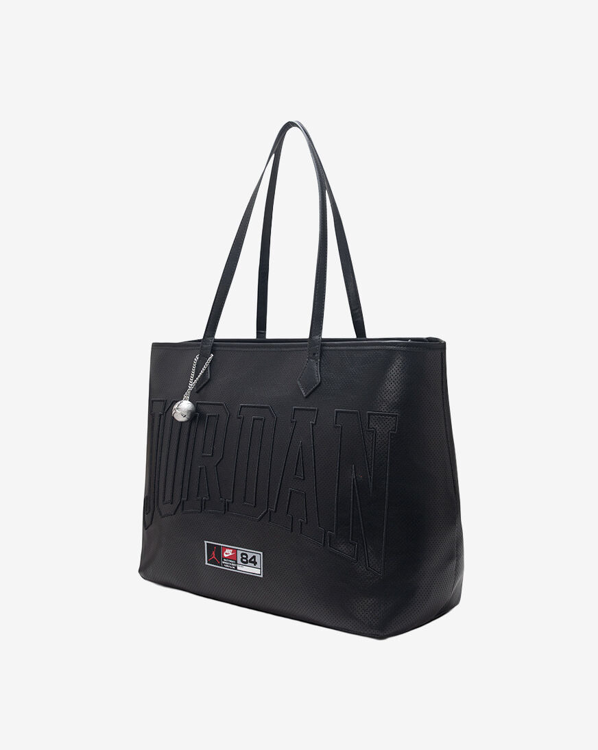 Shop Jordan Perforated Tote Bag LM9188-023 black | SNIPES USA
