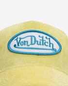 Von Dutch Velvet Trucker Hat VDHH0004-YELLOW Yellow 2