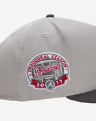 9Fifty Atlanta Braves A-Frame Graphite Red Snapback Hat