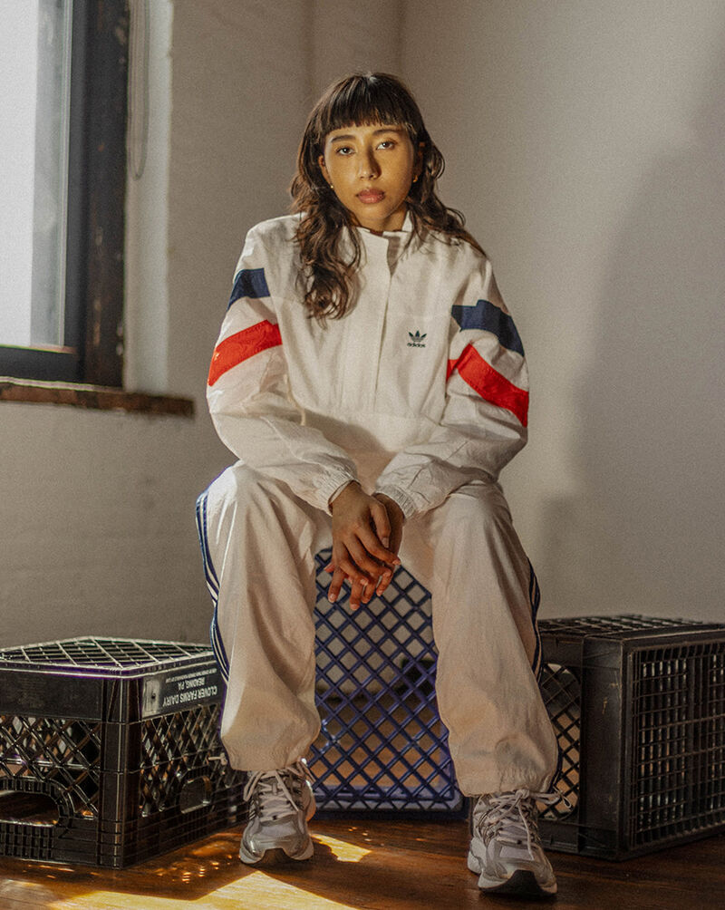 adidas Half-Zip Windbreaker IS2320 White 5