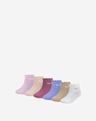 Nike Little Kids' Lettuce Welt 6Pk Ankle Socks GN1232-A0W Multi 1