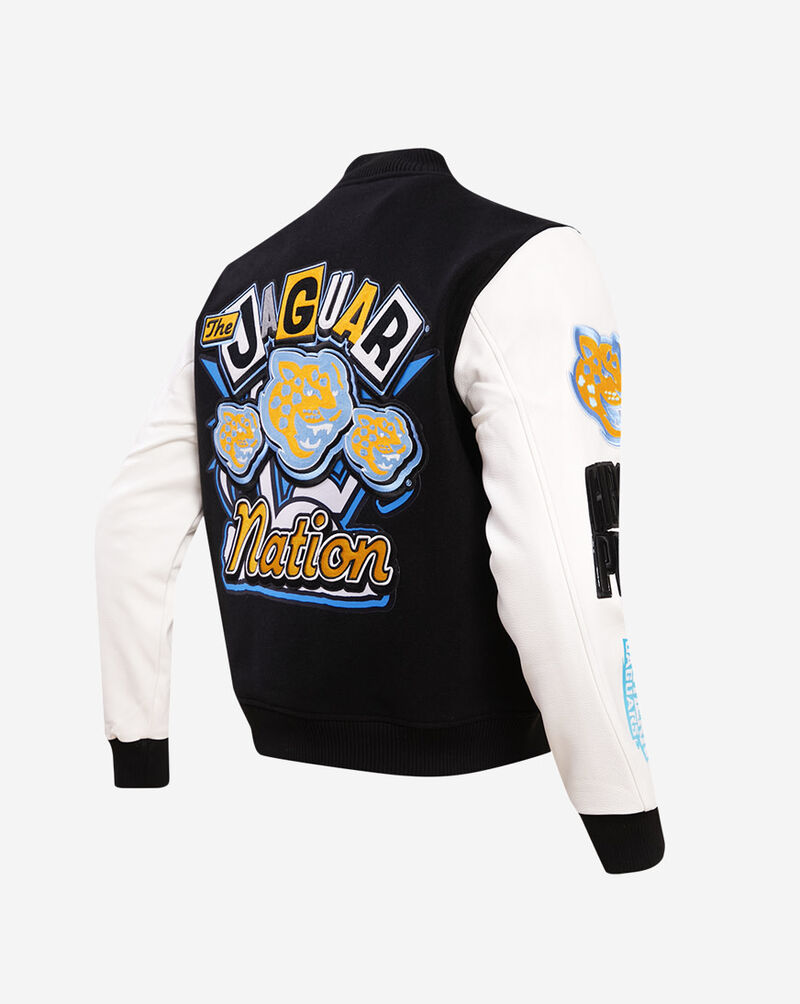 PRO STANDARD Southern University Homecoming Varsity Jacket CSU671545-BLW Black 3