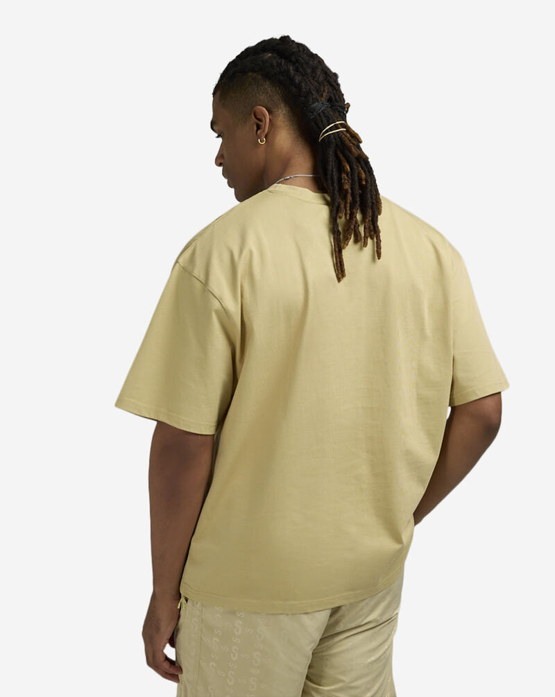 Oversized Contrast Fabric Tee