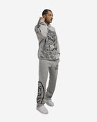 Printed Cross Fleece Pant