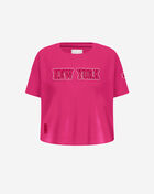 PRO STANDARD Big Girls' New York Knicks Triple Pink Boxy Tee BNKBA516157-BPU Pink 1