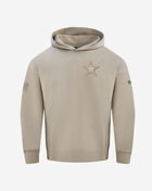 Dallas Cowboys Neutral Drop Shoulder Fleece Pull Over Hoodie