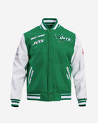 New York Jets Retro Classic Rib Wool Varsity Jacket