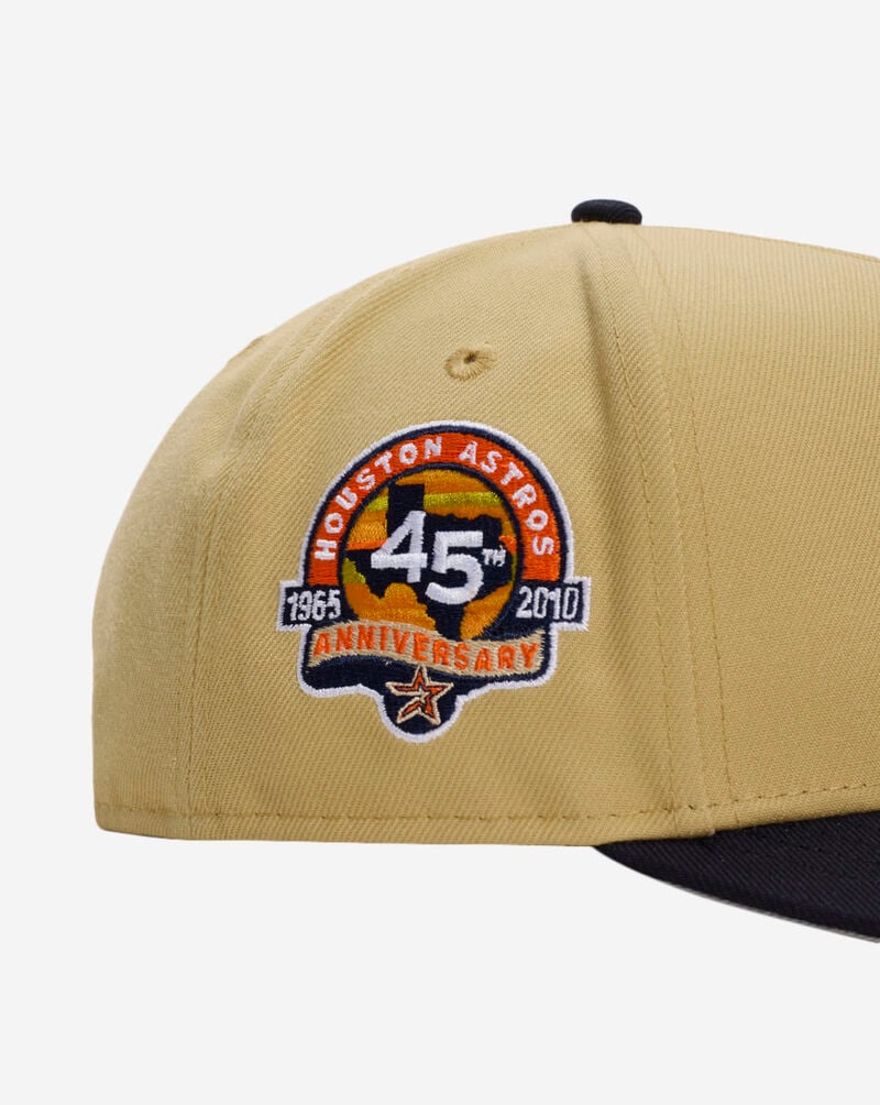 New Era 9Fifty Houston Astros Gold A-Frame Snapback Hat 70948407 Gold 2