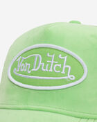 Von Dutch Velvet Trucker Hat VDHH0004-BRIGHT-GREEN Green 2