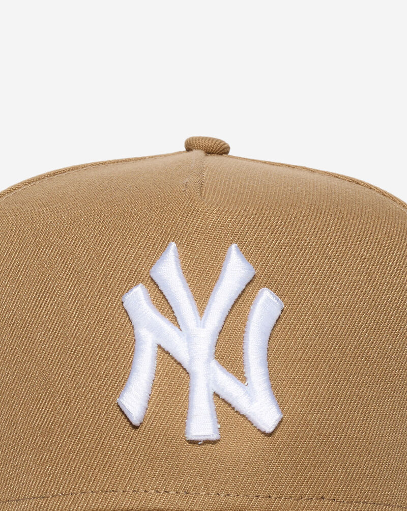 New Era 9Fifty New York Yankees A-Frame Snapback Hat 60873572 Beige 2
