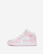 Jordan Little Kids' Jordan 1 Mid DQ8424-608 Pink 1