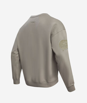 New York Yankees Neutral Drop Shoulder Fleece Crewneck