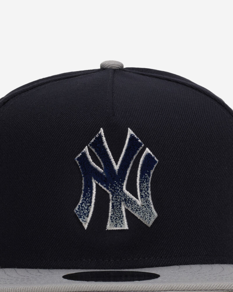 New Era 9Fifty New York Yankees Brushed A-Frame Snapback Hat 60915067 Blue 2