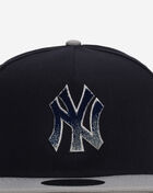 New Era 9Fifty New York Yankees Brushed A-Frame Snapback Hat 60915067 Blue 2