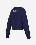 Big Girls' New York Yankees Classic Fleece Crewneck