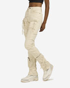 Cargo High-Rise Stacked Pants