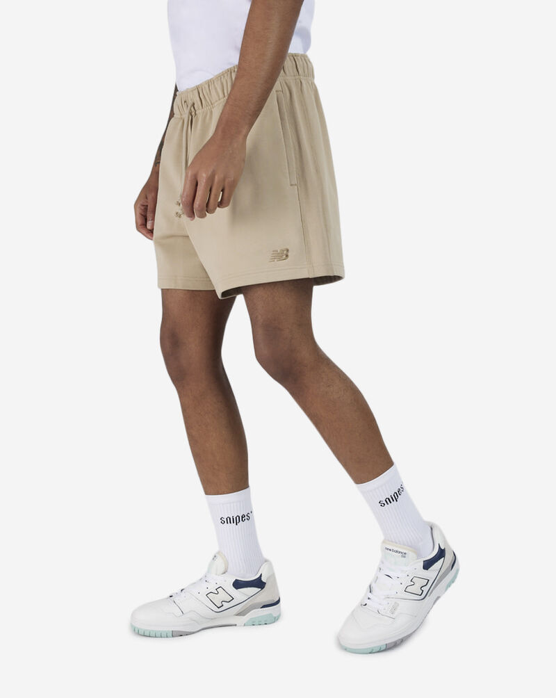 New Balance sport essentials french terry shorts mens nb MS41511-SOT Beige 2