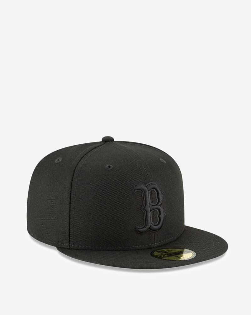 New Era 59Fifty Boston Red Sox Fitted Hat 11591175 Black 1