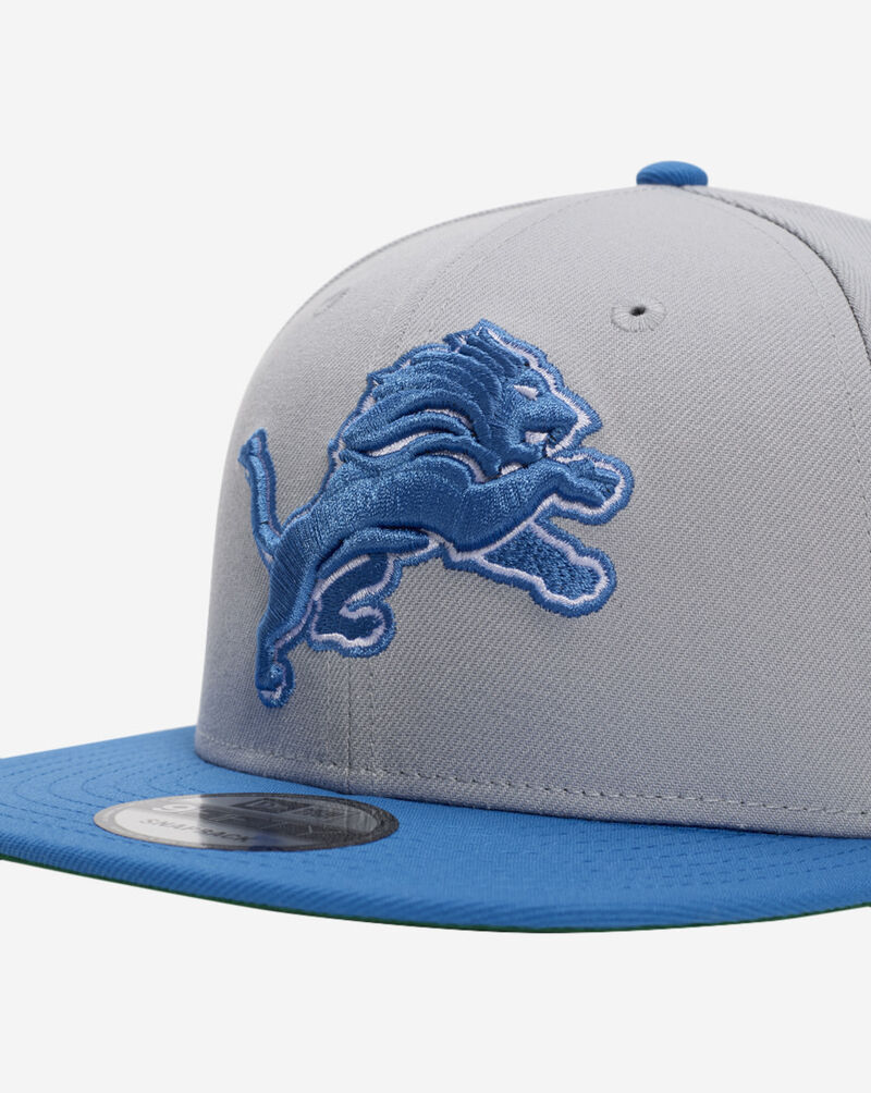 New Era 9Fifty Detroit Lions Two Tone Snapback Hat 70935997 Grey 2