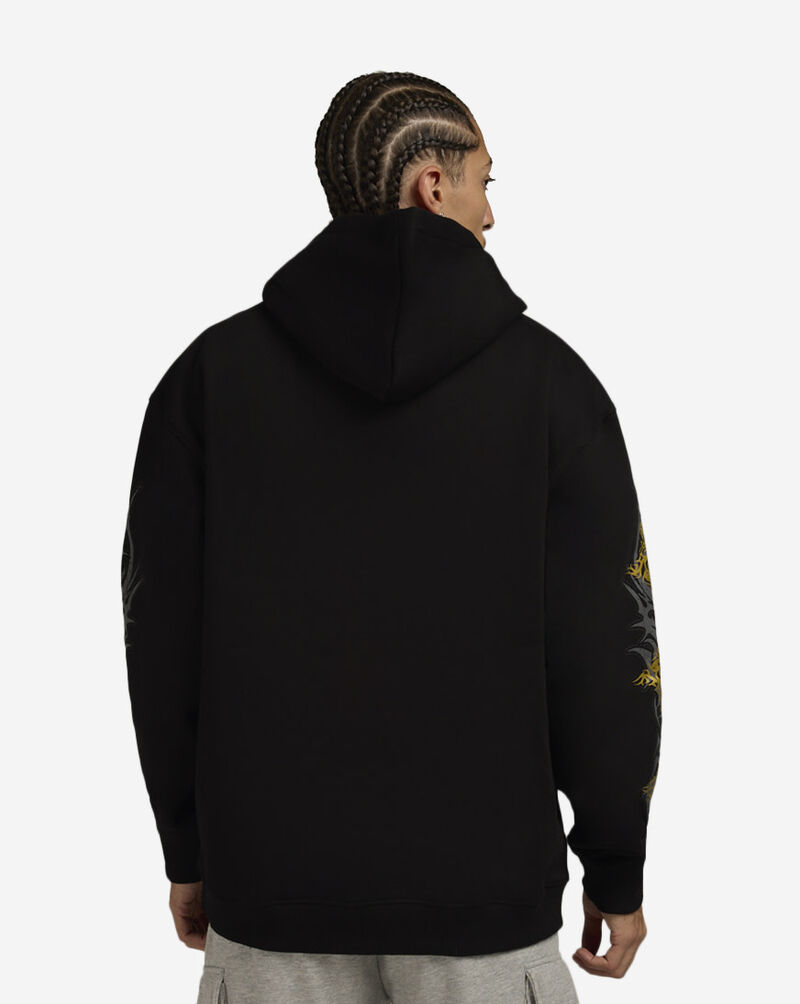 Decibel Gilded Cross Hoodie DCB005-BLK Black 2