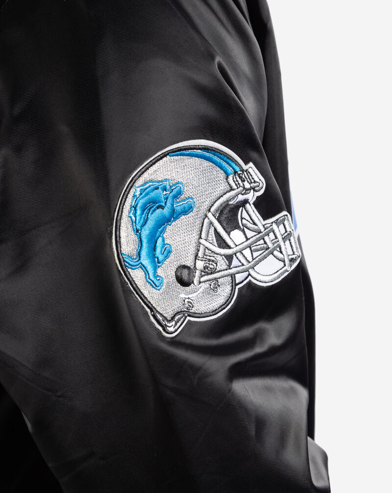 Pro Standard Detroit Lions Big Logo Satin Jacket FDL640949 Black 5