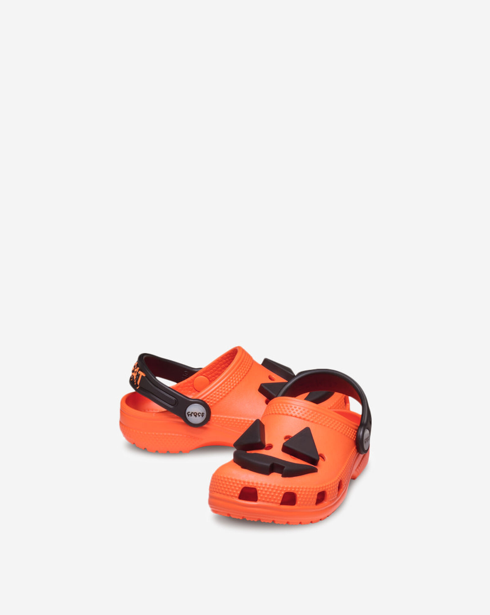 Shop Crocs Toddler Classic Jack O' Lantern Lights Clog 211686-810 ...