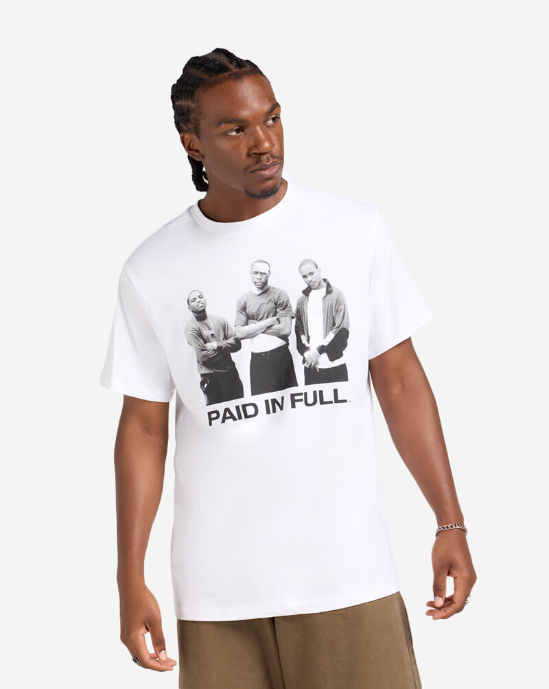 Urban Classics Paid In Full Crew Tee MCUS288-US-00220 White 1