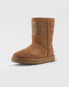 UGG Classic Short Rubber Logo Boots 1108230CHE Brown 2