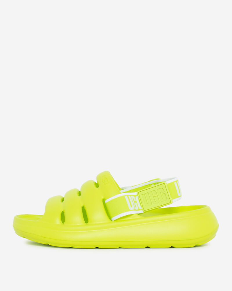 Shop UGG Sport Yeah Slides 1126811KLM green SNIPES USA
