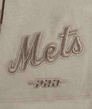 Big Boys' New York Mets Neutral Fleece Crewneck