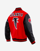 Pro Standard Atlanta Falcons Retro Classic Varsity Jacket FAF643426-RBK Red 4