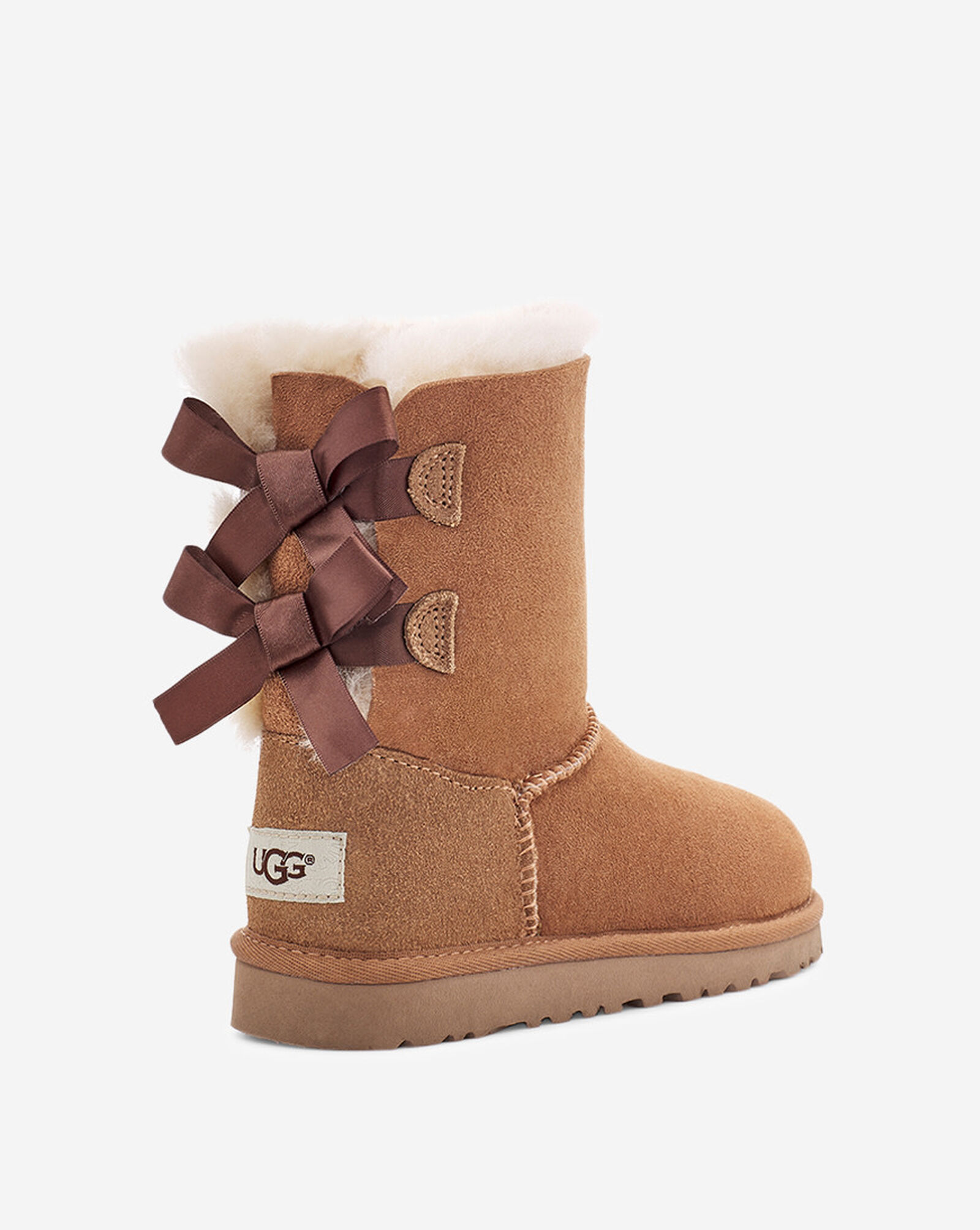 UGG Women's Bailey Bow II Winter Boot, Chestnut, 8 B US : Ugg