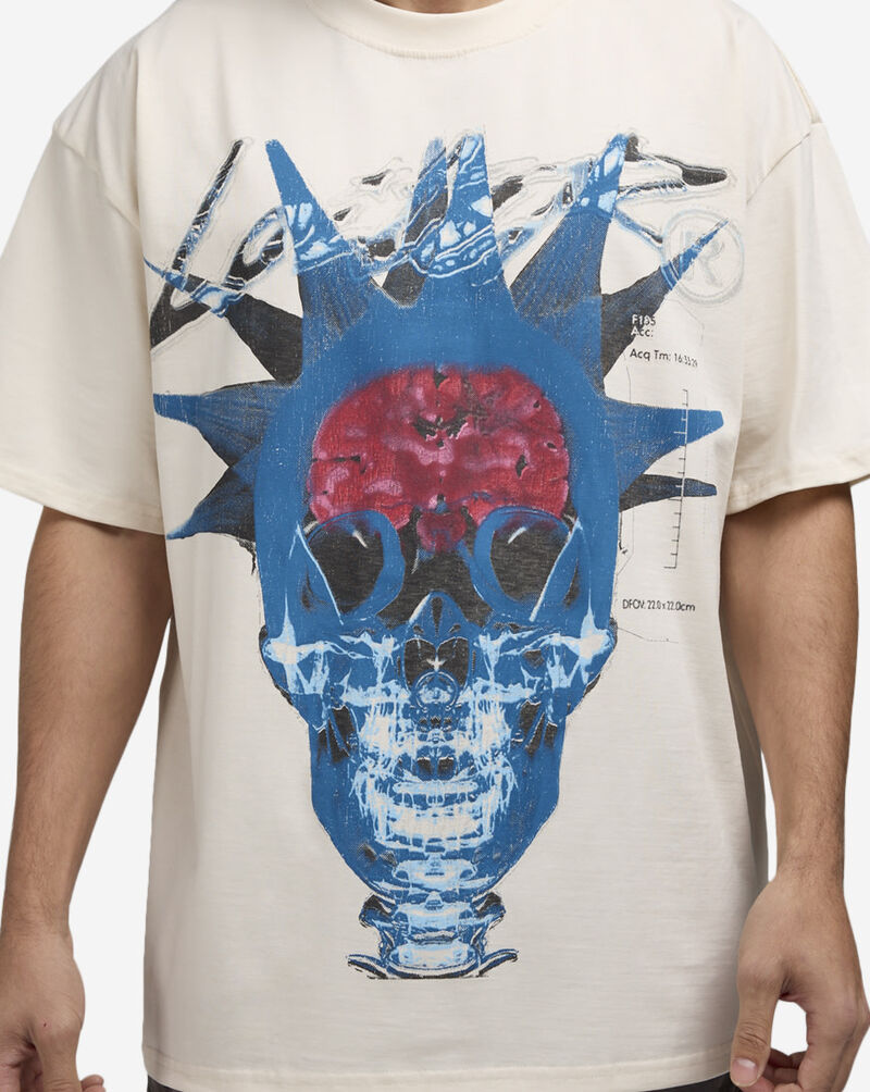 Loiter Brain Rot Vintage Acid Spray Tee LTBRAINROTVINT-WHT White 3