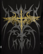 Decibel Gilded Cross Hoodie DCB005-BLK Black 3