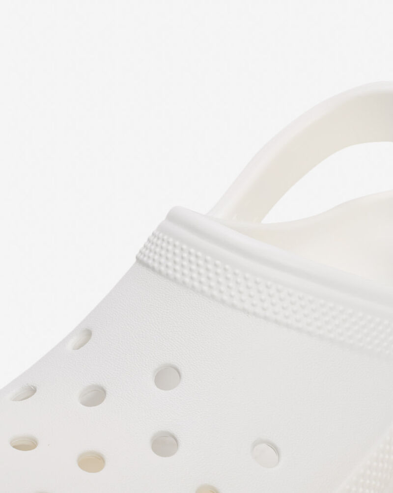 Crocs Grade School Classic Clogs 206991-100J White 8