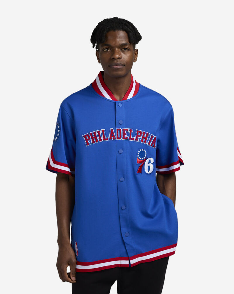 PRO STANDARD Philadelphia 76ers Warmup Jacket BP71515604-RYR Blue 1