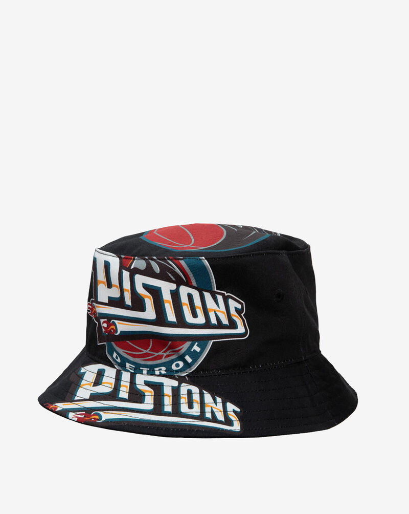 Shop Mitchell & Ness Detroit Pistons NBA Cut Up Bucket Hat BUCKSH21322