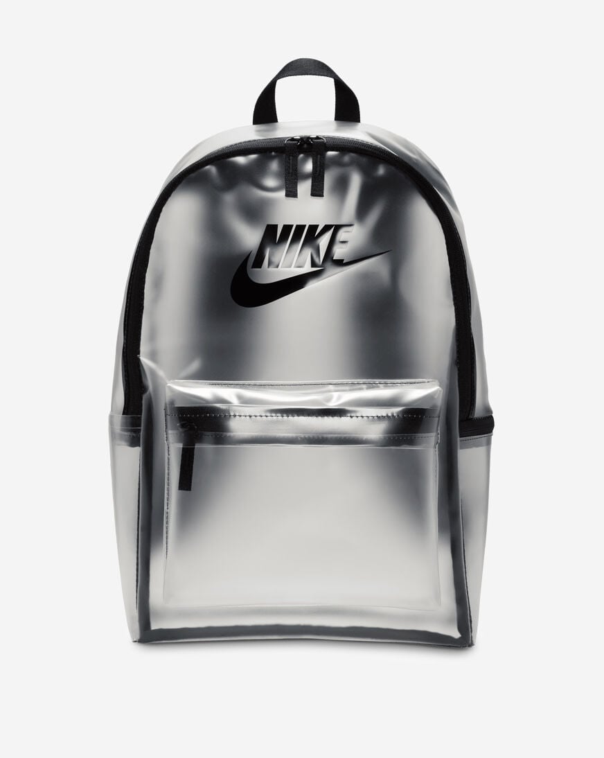 ☆NOIAGO☆ Eco Leather Flip Backpack Silver Silver Colour Leather Backpack, Genuine Leather Backpack
