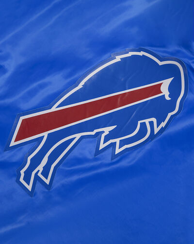 Buffalo Bills Big Logo No Fill Satin Jacket