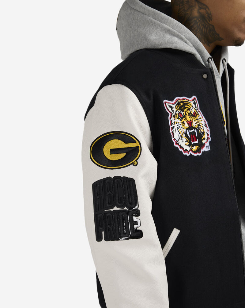 PRO STANDARD Grambling State University Classic Wool Varsity Jacket CGS670170-BLW Black 3