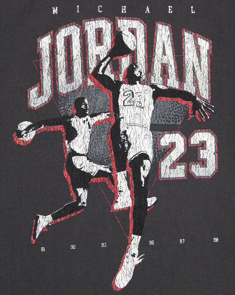 Jordan Little Kids' Varsity Split T-Shirt 85F157-G0T Grey 2