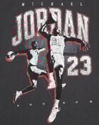 Jordan Little Kids' Varsity Split T-Shirt 85F157-G0T Grey 2