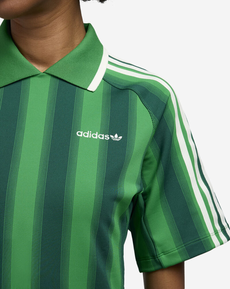 adidas Football Inspired Graphic Dress JW6014 Green 3