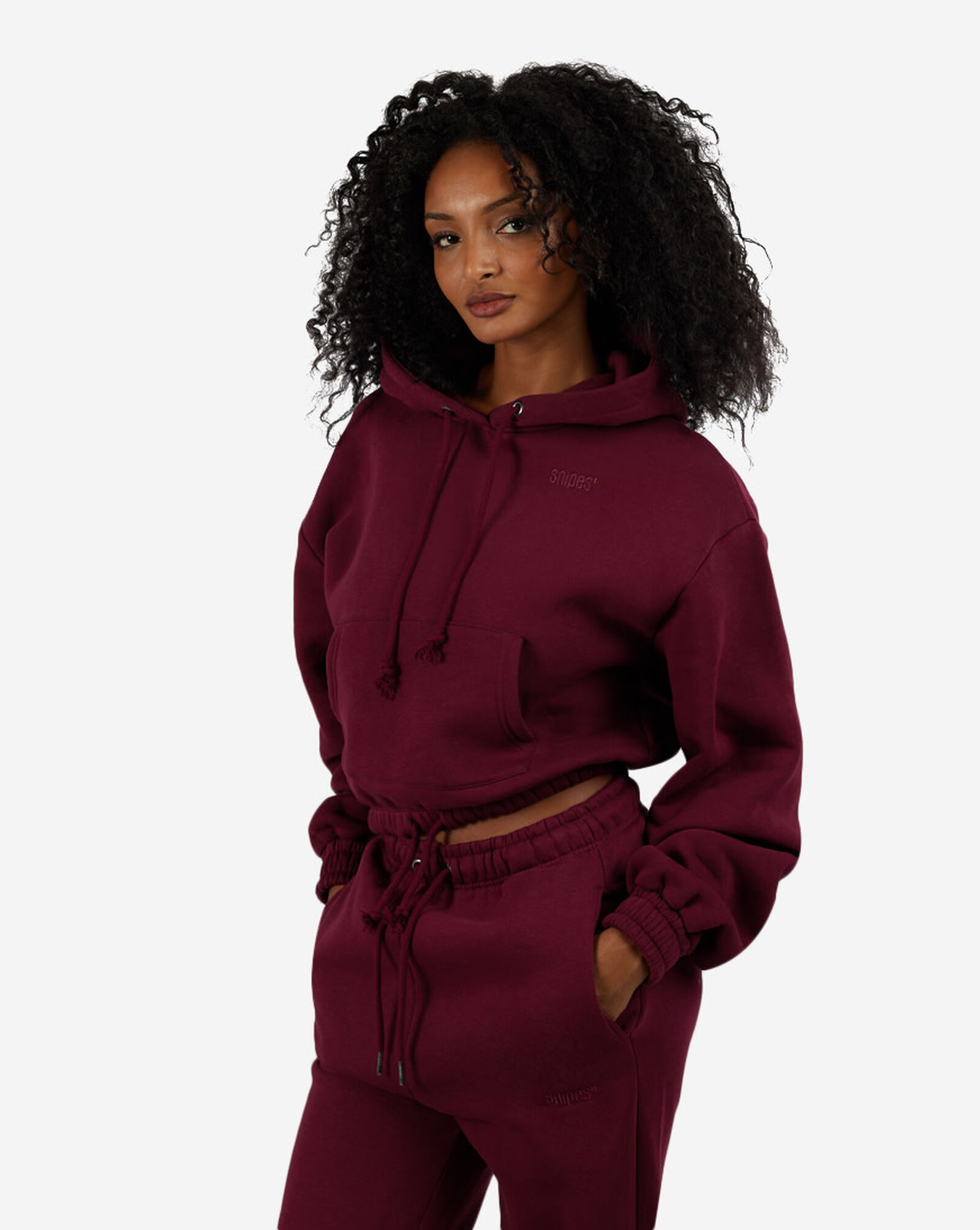 Shop SNIPES Small Logo Essential Hoodie SNQ423001W-WIN purple | SNIPES USA